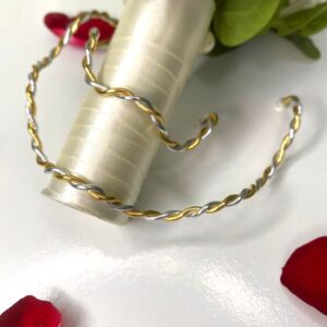 Mix Choker e Bracelete Aro Torcido