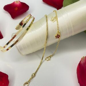 Mix Bracelete Duo Gold e Pulseiras